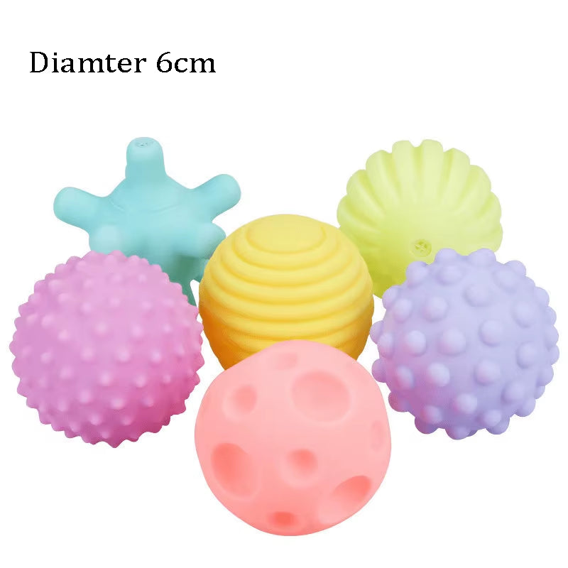 1Pcs Diameter 6Cm Squeaky Pet Dog Ball Toys for Small Dogs Rubber Chew Puppy Toy Dog Stuff Dogs Toys Pets Brinquedo Cachorro