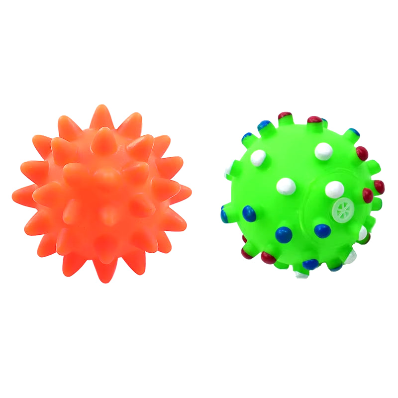 1Pcs Diameter 6Cm Squeaky Pet Dog Ball Toys for Small Dogs Rubber Chew Puppy Toy Dog Stuff Dogs Toys Pets Brinquedo Cachorro