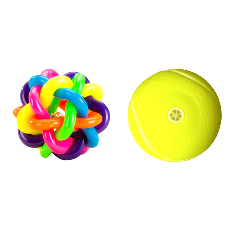 1Pcs Diameter 6Cm Squeaky Pet Dog Ball Toys for Small Dogs Rubber Chew Puppy Toy Dog Stuff Dogs Toys Pets Brinquedo Cachorro