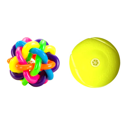1Pcs Diameter 6Cm Squeaky Pet Dog Ball Toys for Small Dogs Rubber Chew Puppy Toy Dog Stuff Dogs Toys Pets Brinquedo Cachorro