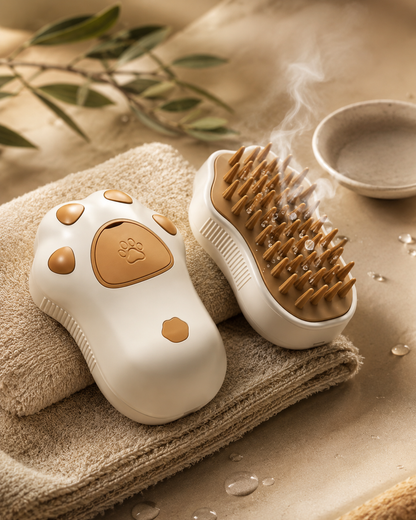 2-in-1 Spray Grooming Brush for Dogs & Cats