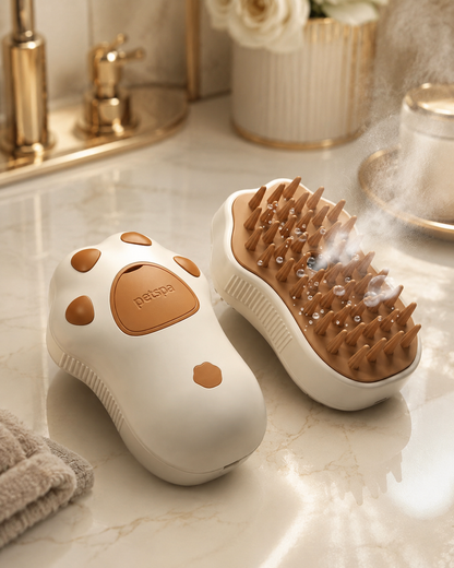 2-in-1 Spray Grooming Brush for Dogs & Cats